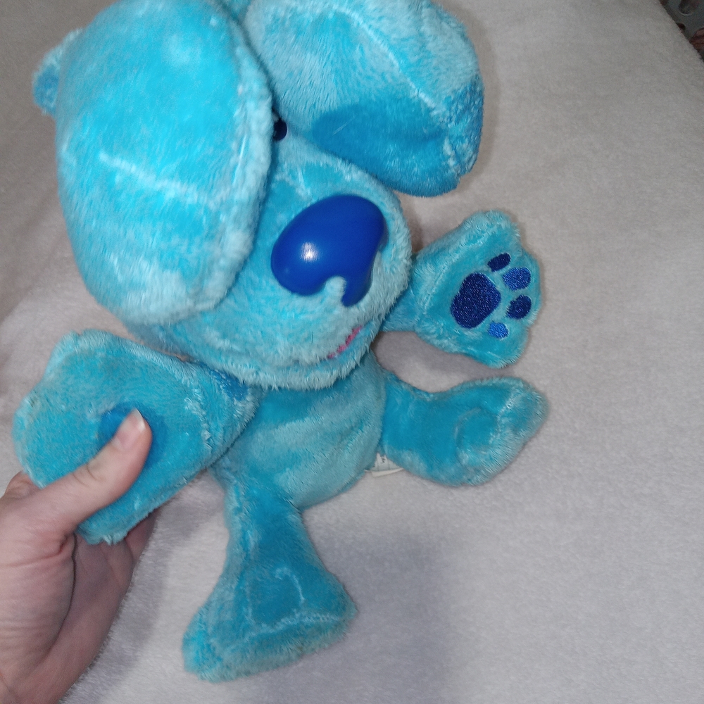 Blue's Clues Peek A Boo Blue Plush Puppy Dog 10" Plush Stuffed Animal Toy 2020 - Picture 5 of 7